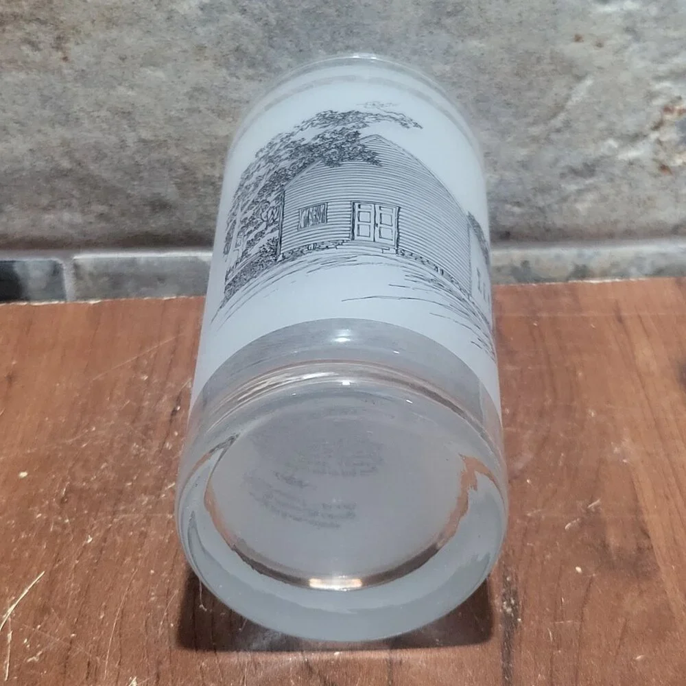 Texas 150th Anniversary Commemorative Frosted Glass Washington On The Brazos 198